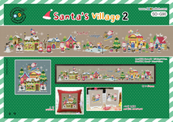 Cross Stitch Chart Santa's Village 2 - Soda Stitch