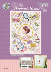 Cross Stitch Chart Woman's Room - Soda Stitch