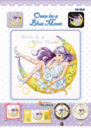 Cross Stitch Chart Once in a Blue Room - Shiny Room