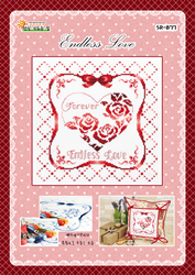 Cross Stitch Chart Endless Love - Shiny Room