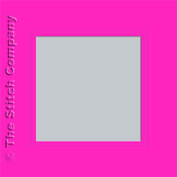 3 Aperture cards with Envelope Pink - The Stitch Company