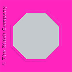 3 Passe-partout kaarten met Envelop Pink - The Stitch Company