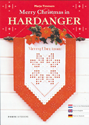 Hardanger Chart Merry Christmas - The Stitch Company