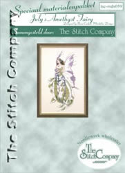 Materialkit July's Amethyst Fairy - The Stitch Company