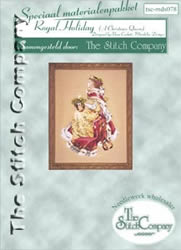 Materialkit Royal Holiday A Christmas Queen - The Stitch Company