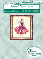 Materiaalpakket January's Garnet Fairy - The Stitch Company