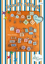 Cross Stitch Chart 24 Keyring designs - The Stitch Company