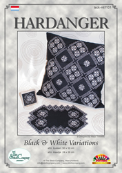 Hardanger Chart Black & White Variations - The Stitch Company
