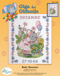 Borduurpakket Baby Suzanne - The Stitch Company