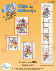 Borduurpakket Groeien met Olga - The Stitch Company