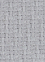 Fabric Aida 8 count - White - belhr