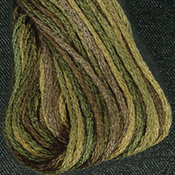 Skein 6-ply Olive Green - Valdani