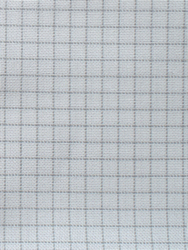 Fabric  Easy Count Lugana 25 count - White 50x70 cm - Zweigart