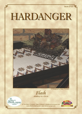Hardangerpatroon Flash - The Stitch Company
