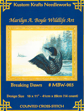 Cross Stitch Chart Breaking Dawn - Kustom Krafts