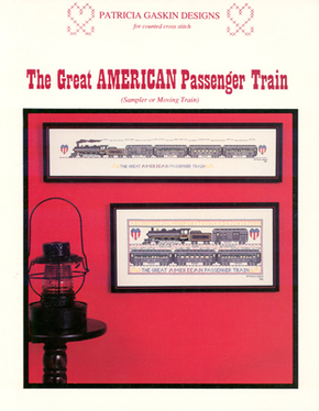 Cross Stitch Chart Great American Passenger Train - Patricia Gaskin