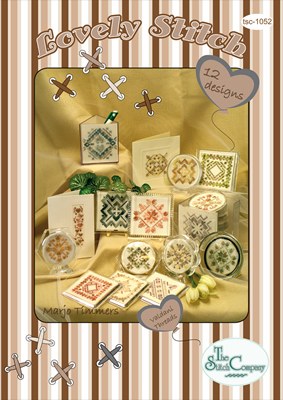 Hardanger Chart 12 Coaster Designs Valdani - The Stitch Company