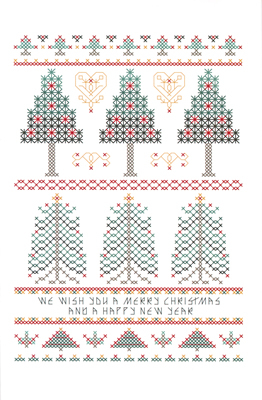Cross Stitch Chart We Wish You Trees - Rosewood Manor