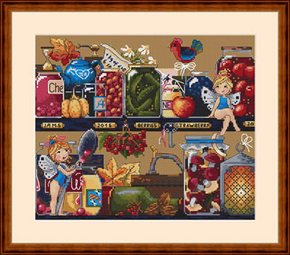 Cross Stitch Kit Pantry Treasures - Merejka