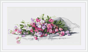 Cross Stitch Kit Sweet Pea - Merejka