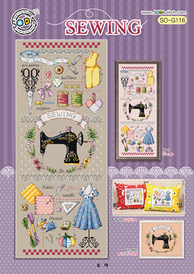 Cross Stitch Chart Sewing - Soda Stitch