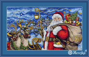 Cross stitch kit Magical Journey - Merejka