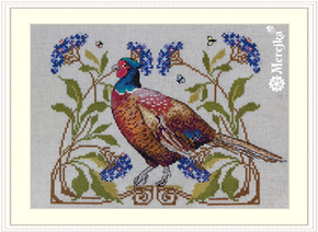 Cross stitch kit The Pheasant - Merejka