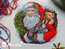 Borduurpakket Santa with Wreath - Merejka