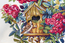 Cross stitch kit Rose Bush - Merejka