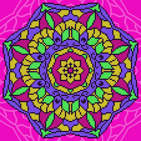 Diamond Art Mandala - Leisure Arts