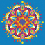 Diamond Art Blue Mandala - Leisure Arts