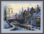 Cross stitch kit Winter Evening - Merejka