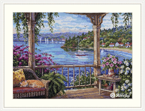 Cross stitch kit Tranquility - Merejka