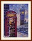 Cross stitch kit Visit London - Merejka