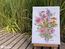 Cross stitch kit September Flowers and Wren - Merejka