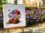 Cross stitch kit Spring Pansies - Merejka