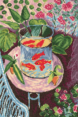 Cross Stitch Kit Red Fish - RTO