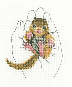 Cross stitch kit Warmt in Palms - RTO