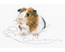 Cross stitch kit In Palms - Guinea Pig  - RTO