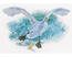 Cross stitch kit White Goose on the White Snow - RTO