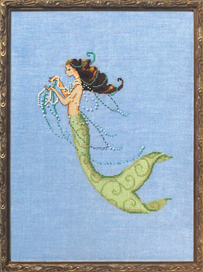 Borduurpatroon Petite Mermaid Collection - Tesoro Mia - Mirabilia Designs