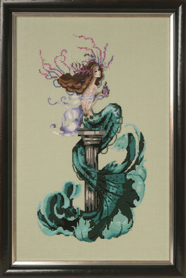 Cross stitch chart Mermaid Perfume  - Mirabilia Designs