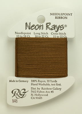 Neon Rays Umber - Rainbow Gallery