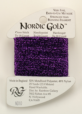 Nordic Gold Purple - Rainbow Gallery