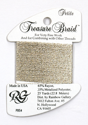 Petite Treasure Braid Vatican Gold - Rainbow Gallery