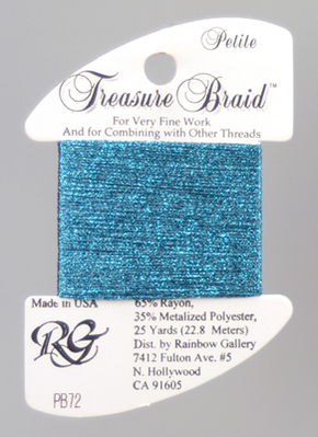 Petite Treasure Braid Agaen Blue - Rainbow Gallery