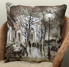 Cross Stitch Kit Nocturnal Light of Paris - PANNA