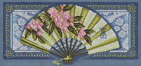 Cross Stitch Kit Fan - PANNA