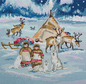 Cross stitch kit The Starry Country - PANNA