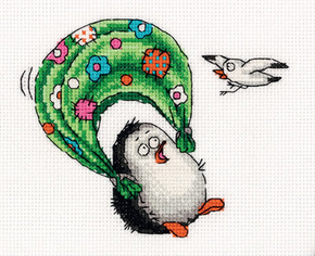 Cross stitch kit I'm Flying - PANNA